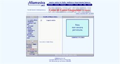 Desktop Screenshot of aliamusica.net